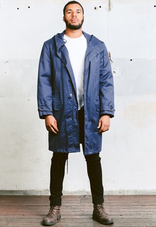 VINTAGE MILITARY PARKA COAT