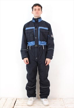 Vintage Men S Insulated Snowsuit Jumpsuit Ski Suit Overalls