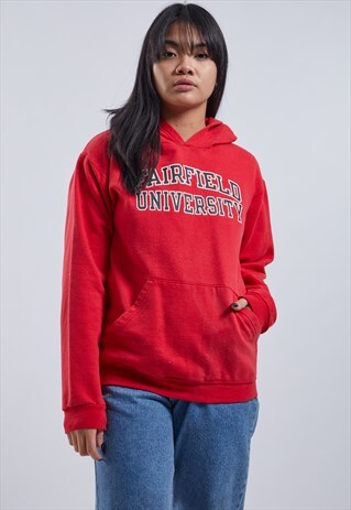 VINTAGE CHAMPION FAIRFIELD UNIVERSITY HOODIE