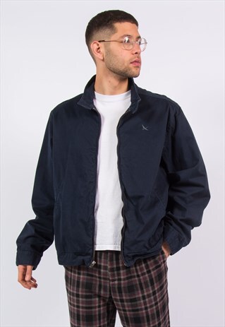 EDDIE BAUER ZIP BOMBER JACKET HARRINGTON