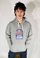 VINTAGE SIZE L USA JUNIOR CHAMPIONSHIPS BASKETBALL HOODIE