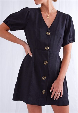 PAYTON MINI DRESS - BLACK