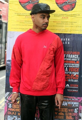 90S PUMA SWEATSHIRT WITH ZIP POCKET