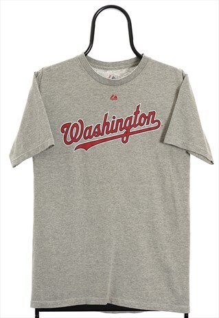 Gildan Washington Nationals Logo T-Shirt Gold M