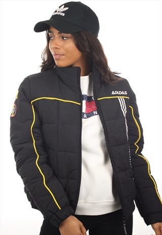 VINTAGE ADIDAS PADDED RACING COAT JACKET