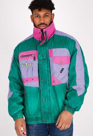 VINTAGE FESTIVAL SKI JACKET NJ893
