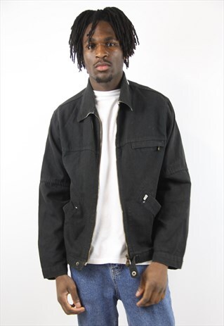 VINTAGE LEVI'S BLACK WORKER JACKET