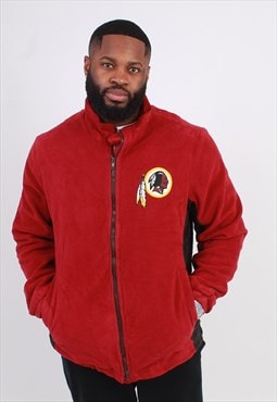 Men's Vintage NFL Washington Redskins Fleece Jacket