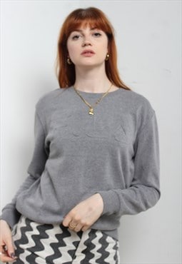 Vintage Fila Sweatshirt Grey