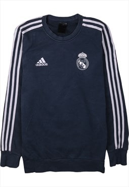 Vintage 90's Adidas Sweatshirt Real Madrid Training Top Crew