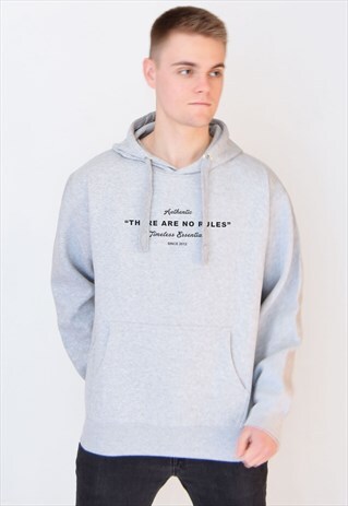 GREY TIMELESS HOODIE