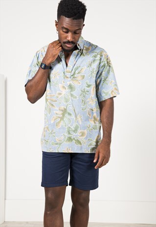 VINTAGE 80S HAWAIIAN SHIRT / S1703