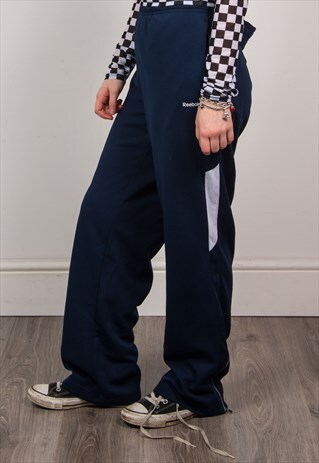 REEBOK VINTAGE 90'S TRACKSUIT BOTTOMS TROUSERS
