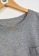 CARHARTT GREY T SHIRT 2XL
