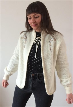 Vintage 70s/80s Cream ESCADA Cardigan