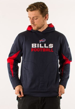 VINTAGE NFL BUFFALO BILLS HOODIE PULLOVER