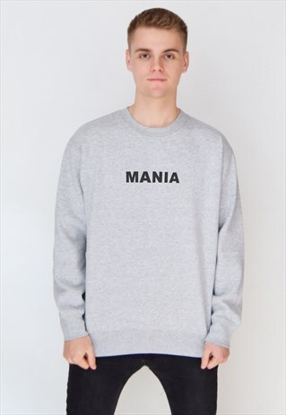 GREY MANIA SWEATSHIRT
