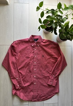 Vintage Polo by Ralph Lauren Checkered Shirt Luxury