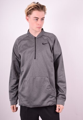 NIKE MENS VINTAGE SWEATSHIRT JUMPER XL GREY 90'S