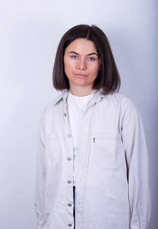 LEVIS DENIM BUTTON UP SHIRT
