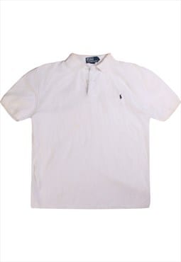 Vintage 90's Polo Ralph Lauren Polo Shirt Plain Short