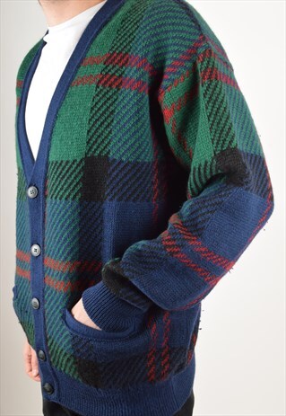 VINTAGE ICEBERG WOOL CARDIGAN MADE IN ITALY (2945)