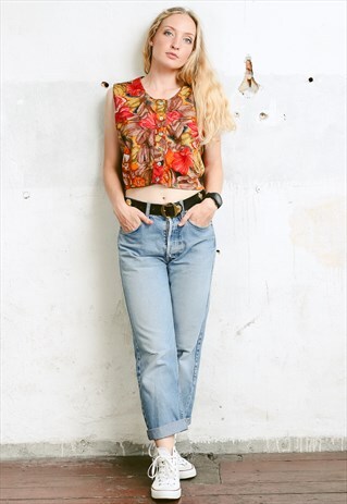 VINTAGE 90S FLORAL TOP