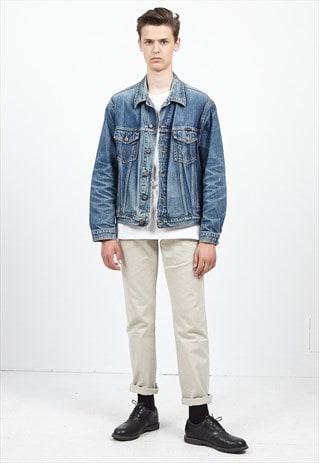 VINTAGE BLUE WRANGLER DENIM JACKET