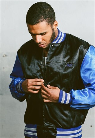 VINTAGE 80S USA NYLON SPORTS JACKET