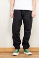 Vintage 00's Carhartt WIP Marshall Jogger Pants in Black