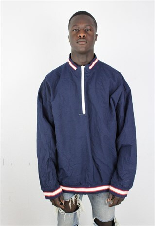 BLUE REEBOK WINDBREAKER
