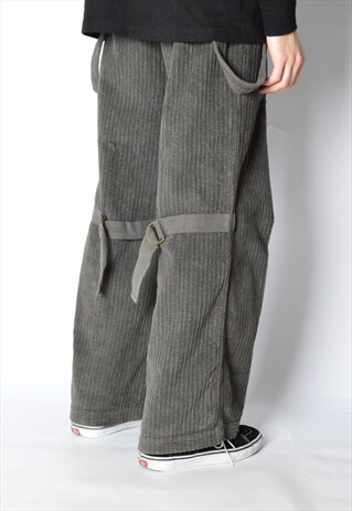 VINTAGE 90S UNISEX KHAKI CORDUROY PANTS