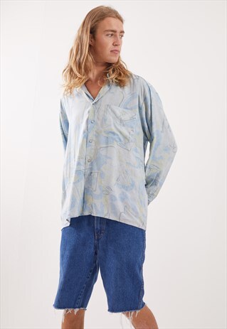 VINTAGE PATTERNED FESTIVAL LONG SLEEVE SHIRT