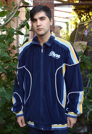 PHAT FARM FLEECE ZIPPER JACKET