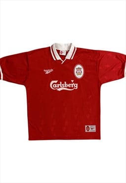 Reebok Liverpool FC Redknapp Home Jersey (1996-1997)