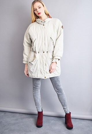 VINTAGE 90'S RETRO OVERSIZED ATHLEISURE JACKET PARKA COAT