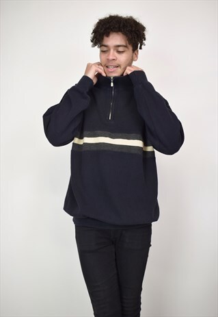 VINTAGE 90'S 1/4 ZIP JUMPER