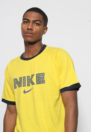 VINTAGE NIKE T-SHIRT YELLOW