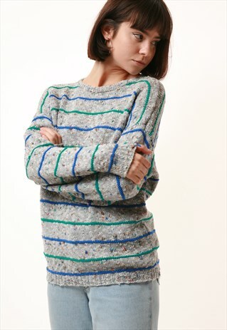 90S RARE OLDSCHOOL VINTAGE KNITWEAR SWEATER JUMPER 14663