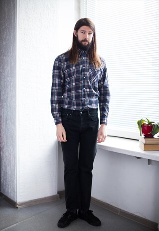 VINTAGE 90'S BLACK STRAIGHT JEANS