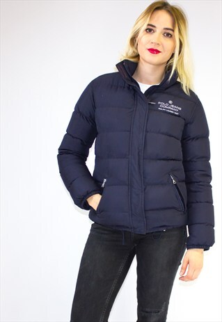 RETRO RALPH LAUREN DOWN FEATHER PUFFA BOMBER JACKET