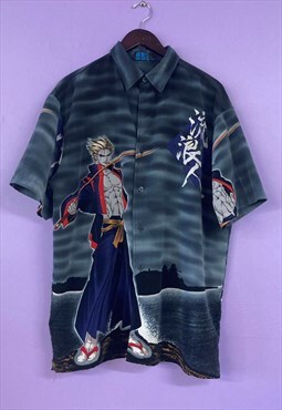 Vintage 90s MT:2 samurai anime shirt