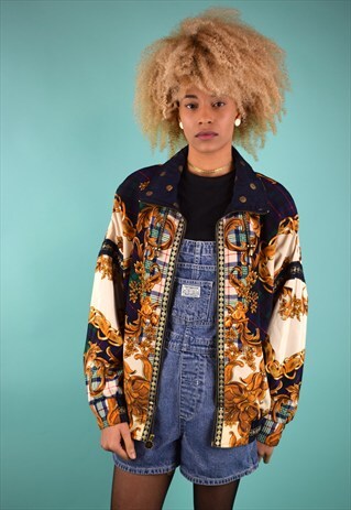 VINTAGE 80'S PATTERNED JACKET