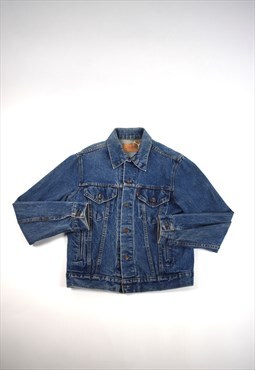 Vintage 90s Levi Blue Demin Jacket 