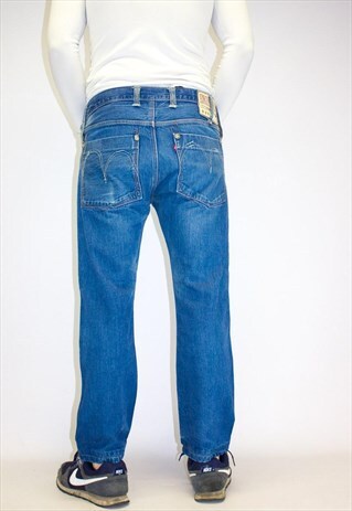 VINTAGE 80'S LEVI'S ENGINEERED JEANS SHORT LEG