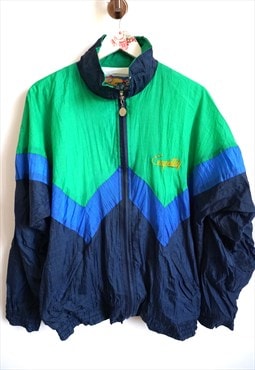 Vintage Windbreaker Jacket Sweatshirt Tracksuit Sport Top