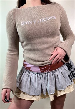 Vintage Y2K DKNY Jeans knit Jumper