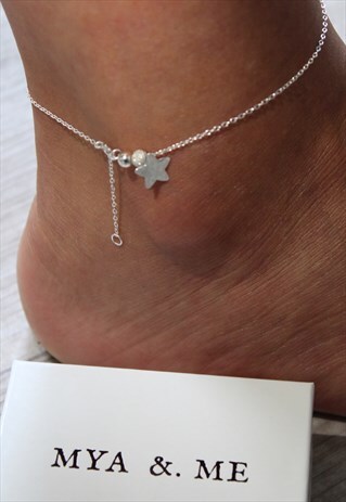 "STARRY NIGHTS" ANKLET 925 STERLING SILVER