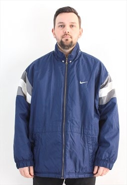 NIKE Insulated Jacket Coat Football UK 45/47 Full Zip Up