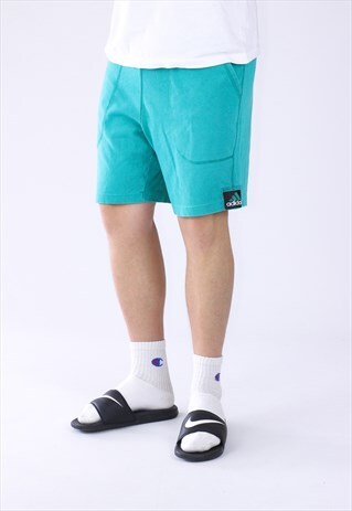 VINTAGE MENS ADIDAS EQUIPMENT LOGO SHORTS